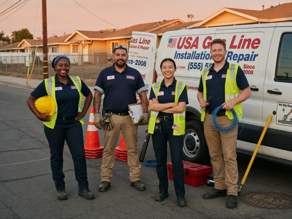 Gas Line Installation company in South Bend, TX